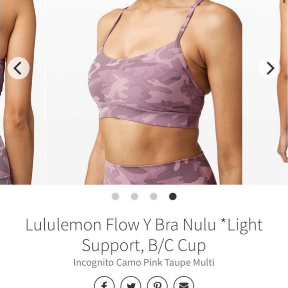 lululemon flow y bra